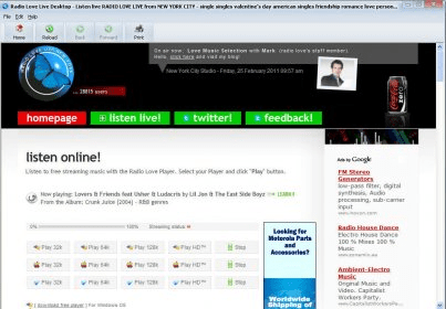 Radio Love Live Desktop Download - Listen to free streaming music