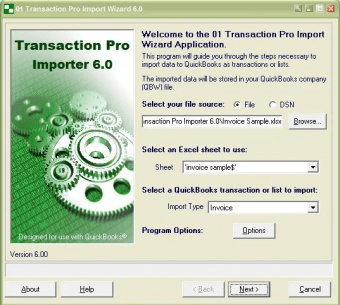 transaction pro importer free download