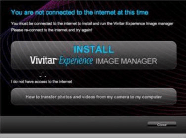 the vivitar experience image manager