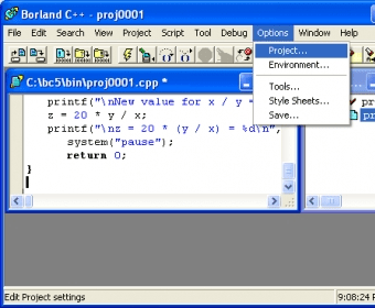 borland turbo c compiler