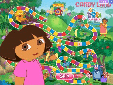 Candyland computer game