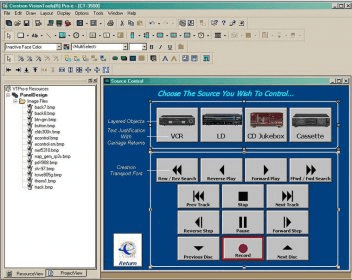 crestron visiontools how to convert to a xpanel