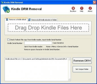 kindle drm removal rented