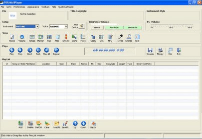 yamaha xg midi player for windows 7