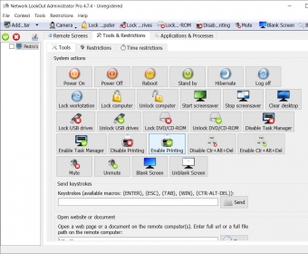 instaling Network LookOut Administrator Professional 5.1.6