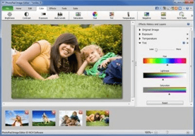 NCH PhotoPad Image Editor 11.51 instaling