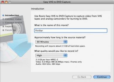 Roxio Vhs To Dvd Mac Software Download
