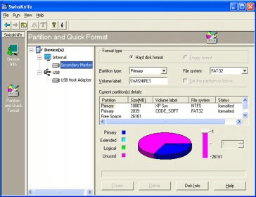 fatx format tool