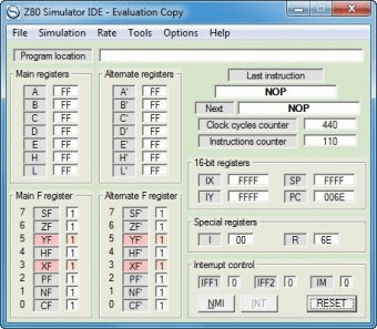 microprocessor emulator and assembler for mac