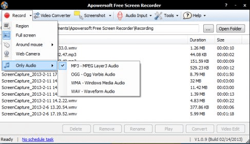 Apowersoft Free Screen Recorder V3 1 1