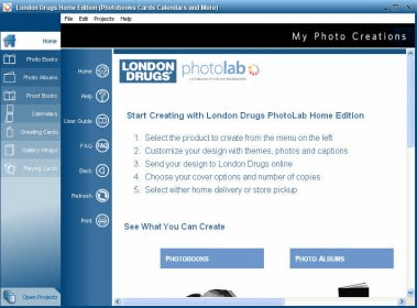 London Drugs Photobooks Download This Software Can Help You To Create   LDP V3.7 Mainwindow 