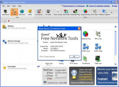 Quest Free Network Tools Download - This tool suite consolidates 