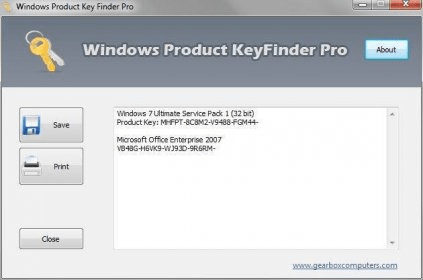 windows keyfinder