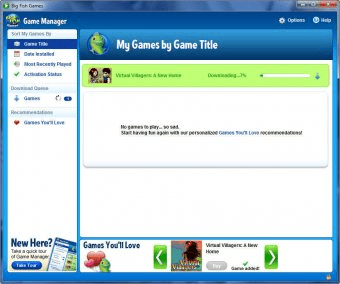 reinstall game manager big fish