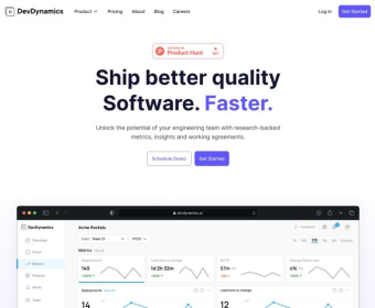 DevDynamics - Software Informer. Engineering analytics platform...
