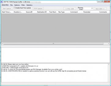 ENTTEC RDM Sniffer Download - Decodes and prints all RDM/DMX packets on ...