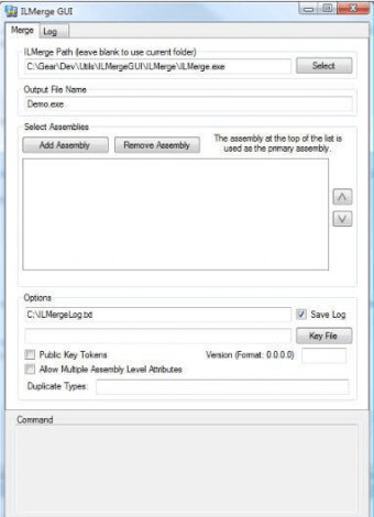 ILMergeGui 1.0 Download (Free) - ILMergeGui.exe