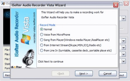 Isofter Audio Recorder Vista Download This Application Allows You To Record And Save Audio