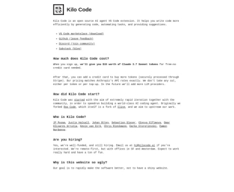 Kilo Code - Software Informer. Open-source AI coding...
