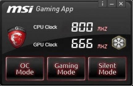 Msi gaming app как пользоваться