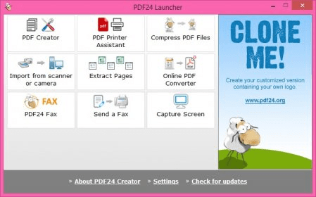 free for mac download PDF24 Creator