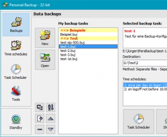 Personal Backup 6.3.8.0 free download