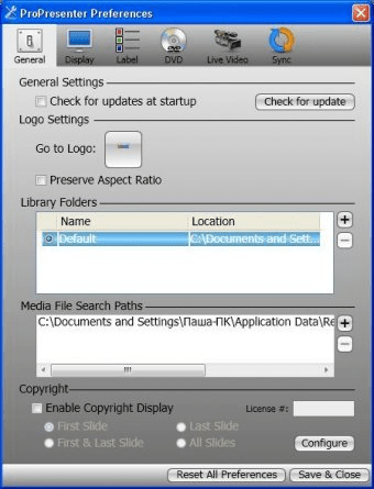 propresenter 6 display settings
