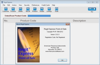 regit pos cash register error 52