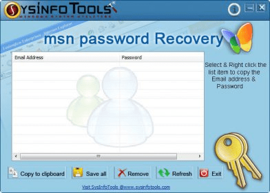 SysInfoTools MSN Password Recovery Download - Hotmail MSN Password ...