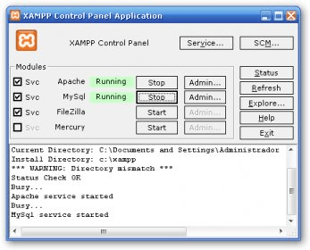 xampp control panel v3.2.2 download