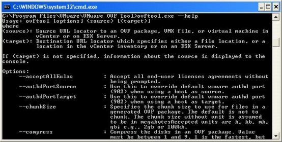 vmware converter physical to ovf