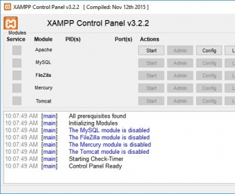 xampp for windows 7 32 bit