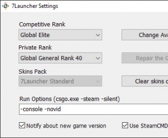 7Launcher CS: GO / Download CS GO com todas as skins de graça