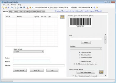 Code Barcode Maker Pro Download - Make high resolution barcode images