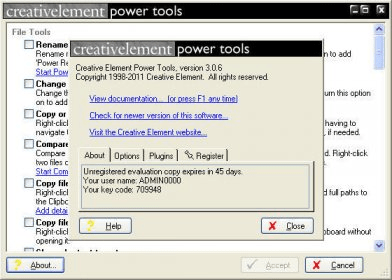 creative element power tools download