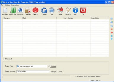 Html to Word Doc Rtf Converter 3000 Download - This tool can convert ...