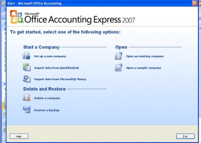 microsoft office accounting system