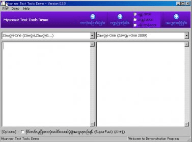 myanmar 3 font converter