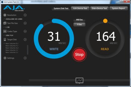 aja system test download