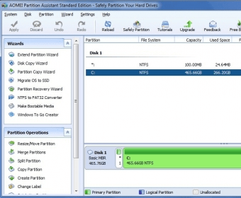 aomei partition assistant standard edition 6.1