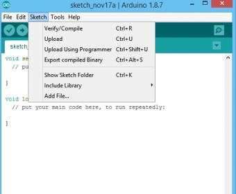 libraries included with arduino 1.8.5