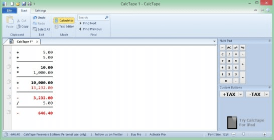 calctape pro windows