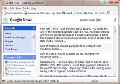 copernic summarizer