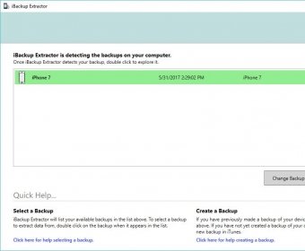 2016 ibackup extractor free