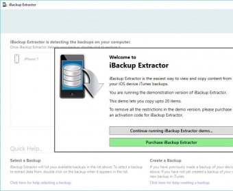 ibackup extractor for windows 7