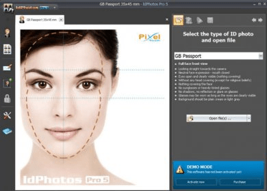 free passport photo maker old versions