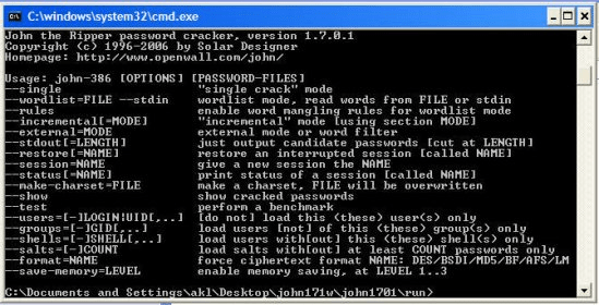 john the ripper password cracker download
