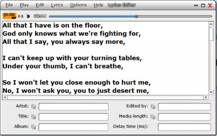 mini lyric for pc