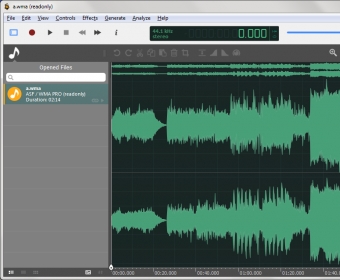 removing vocal with ocenaudio