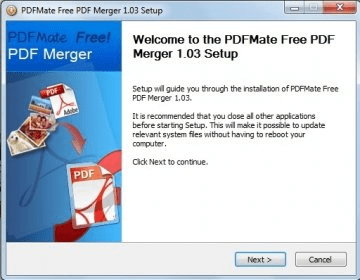 review for pdfmate free pdf merger